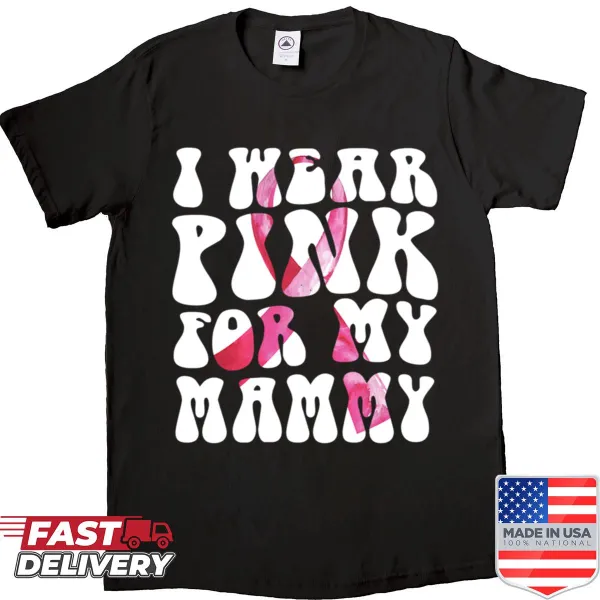 Groovy breast cancer support shirt for mothers