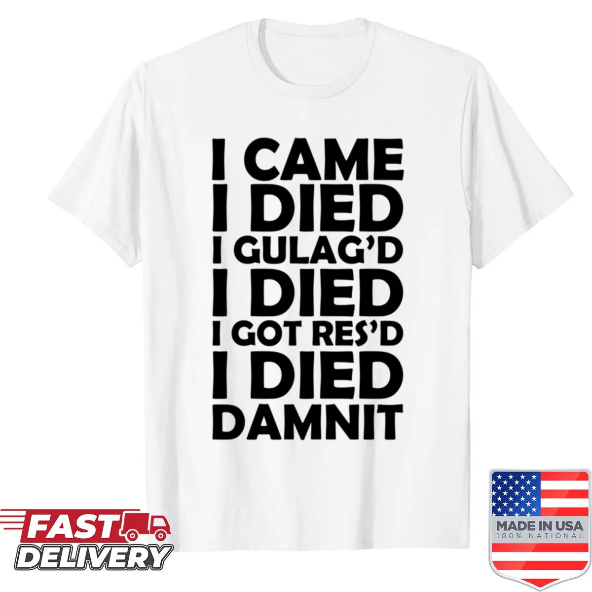 Shirt with text 'I Suck At Warzone'