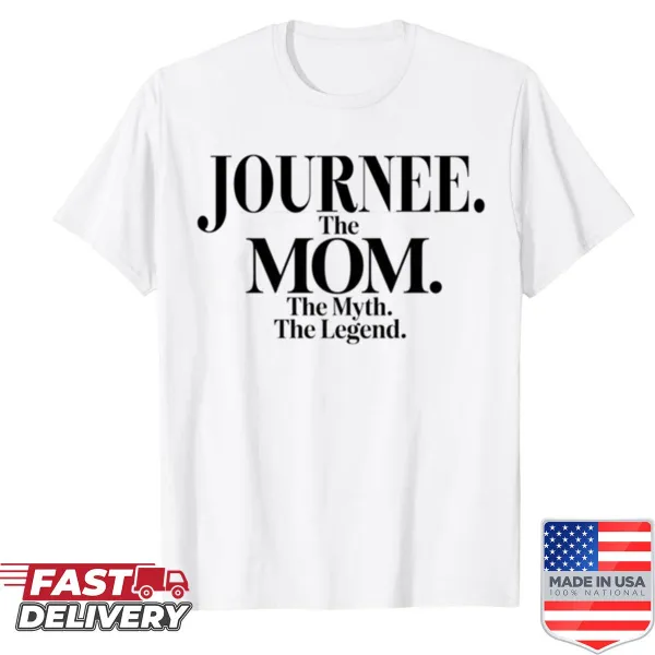 Funny mom shirt with 'The Mom The Myth The Legend' text