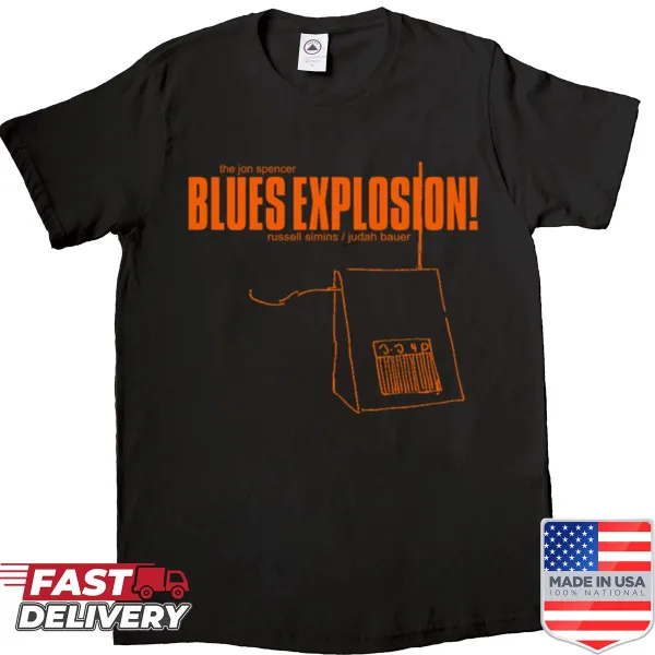 Graphic shirt featuring JSBX Blues Explosion