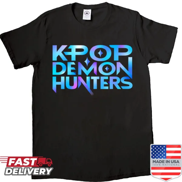 K-pop Demon Hunters T-shirt with fantasy illustration