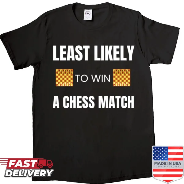 Funny chess-themed shirt with witty phrase about competition