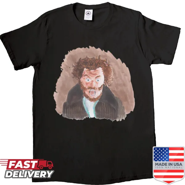 Vintage-style shirt featuring Marv Murchins cartoon design
