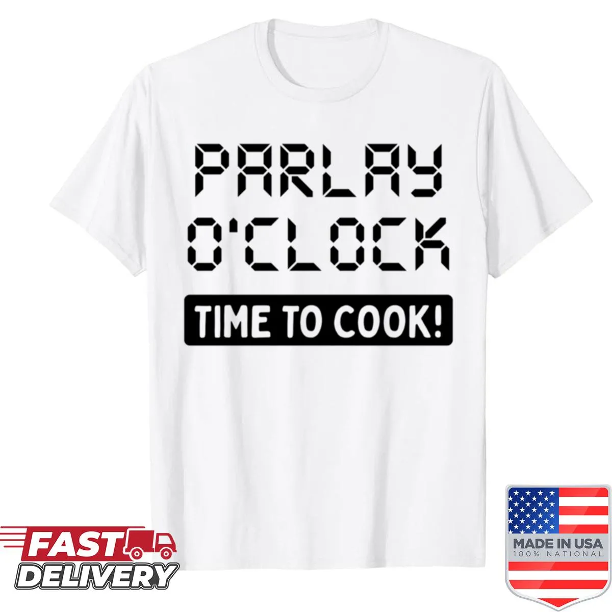Funny sports betting and cooking theme t-shirt
