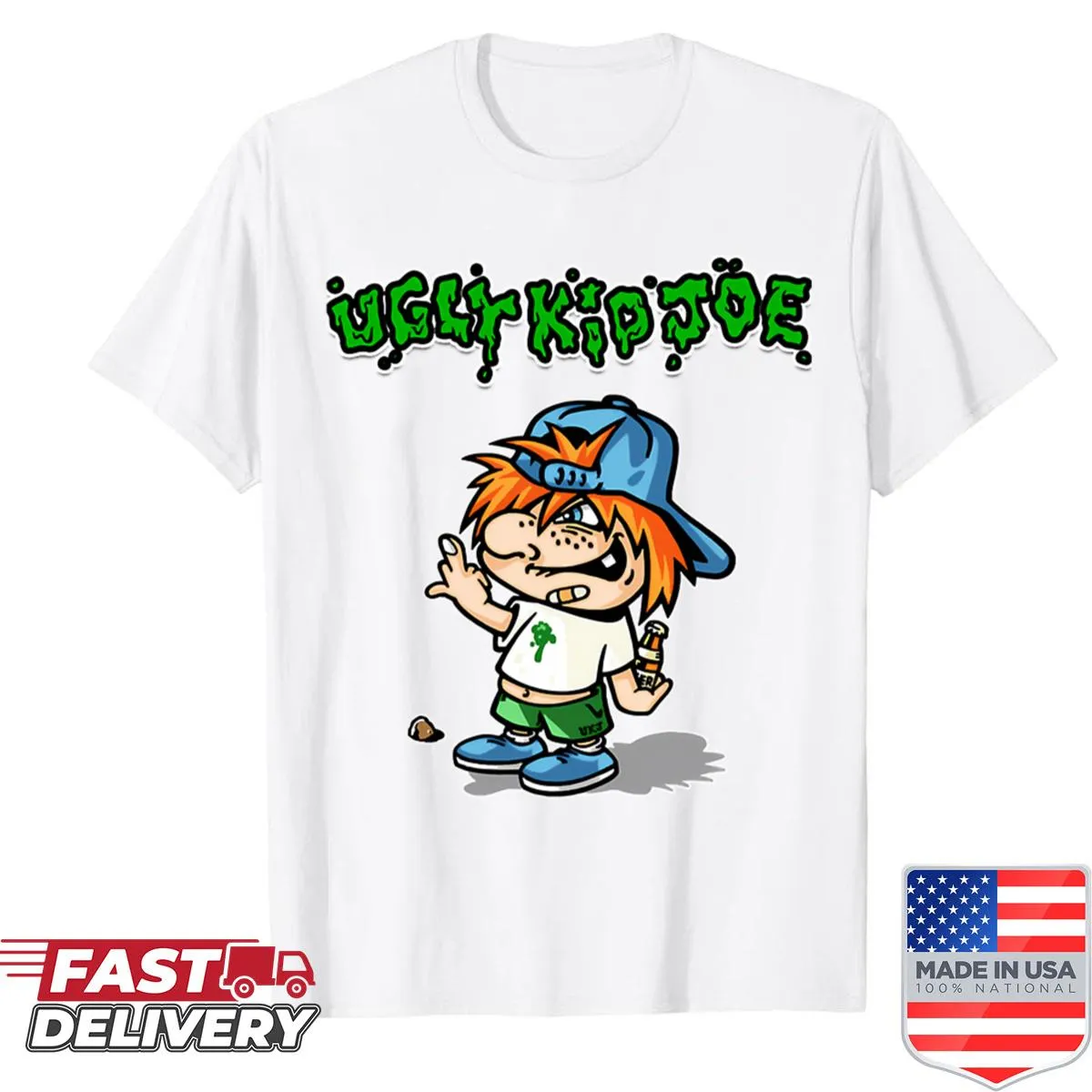Retro shirt with 'Joe Love You' text