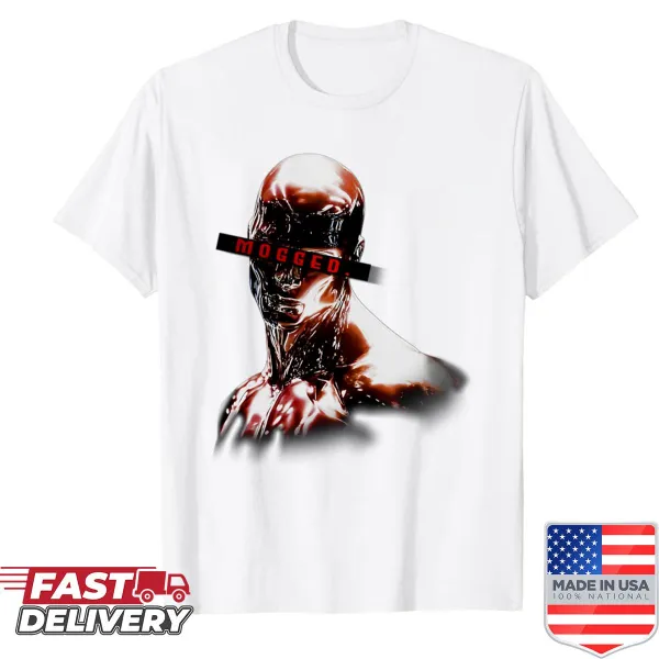 Whimsical Silver Surfer graphic shirt with oversized elements