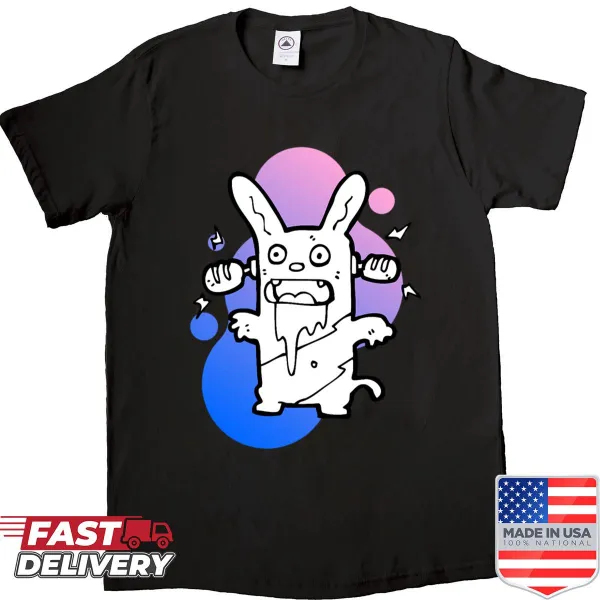 Whimsical shirt featuring playful animal designs
