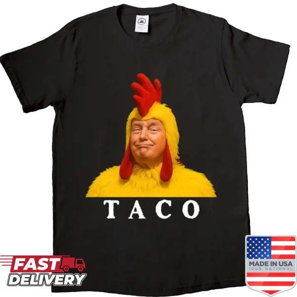 Taco-themed shirt featuring clever political humor