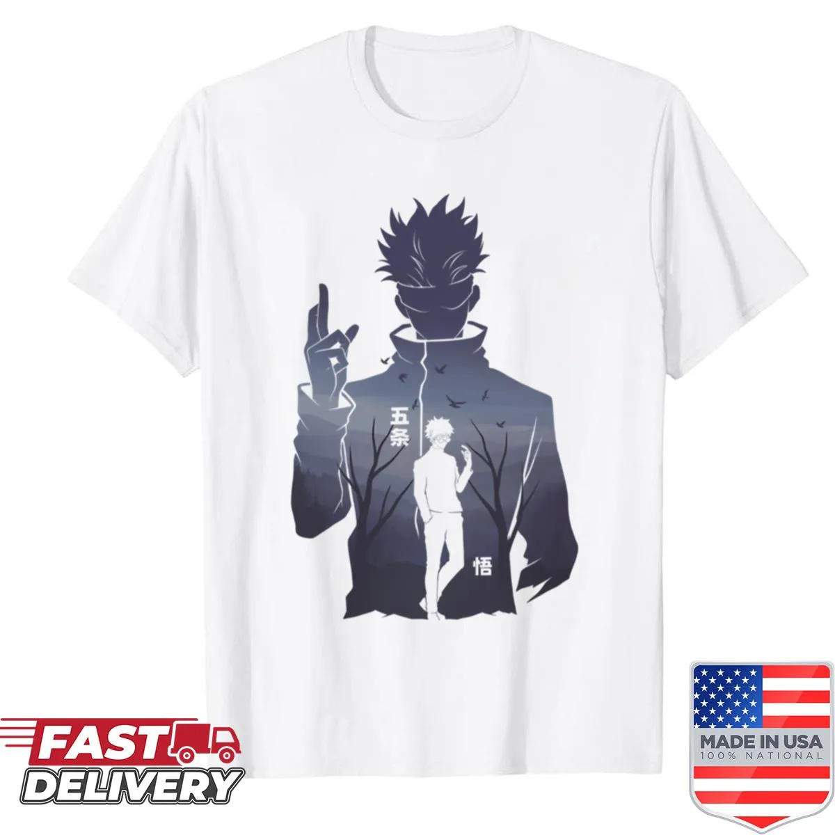 Playful shirt with The Honored One phrase