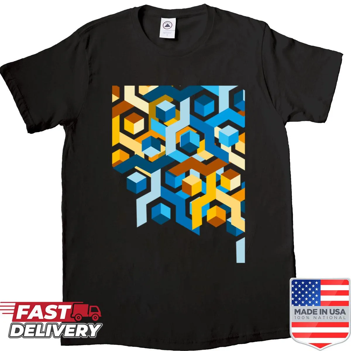 Intricate illustration on The Labyrinth Of Memory t-shirt