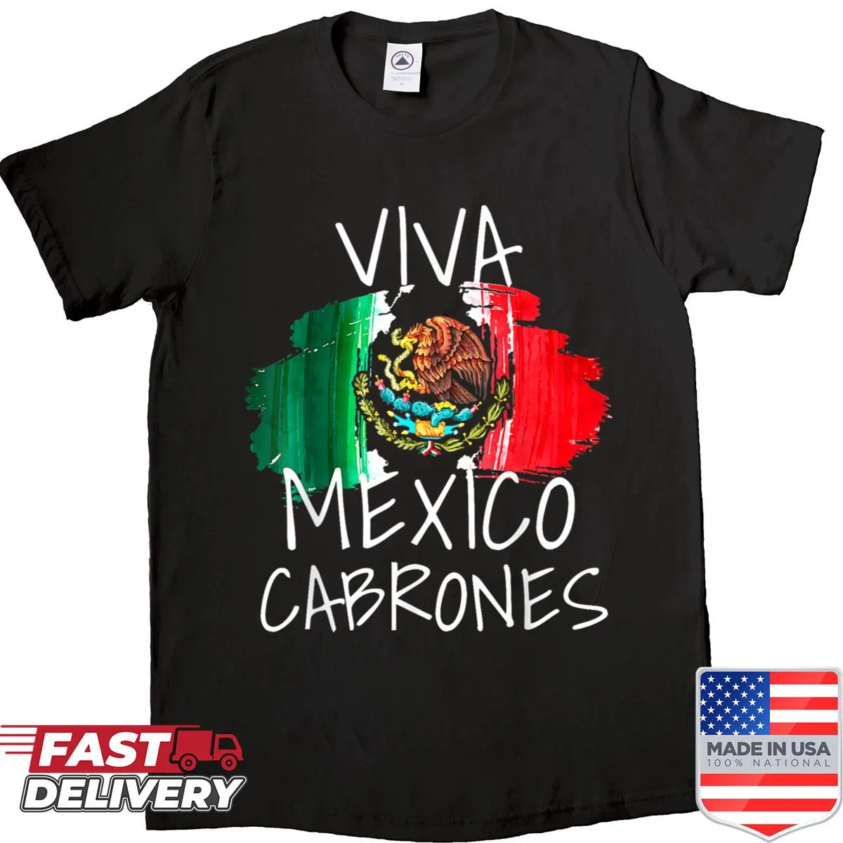 Patriotic Viva Mexico T-shirt for Independence Day