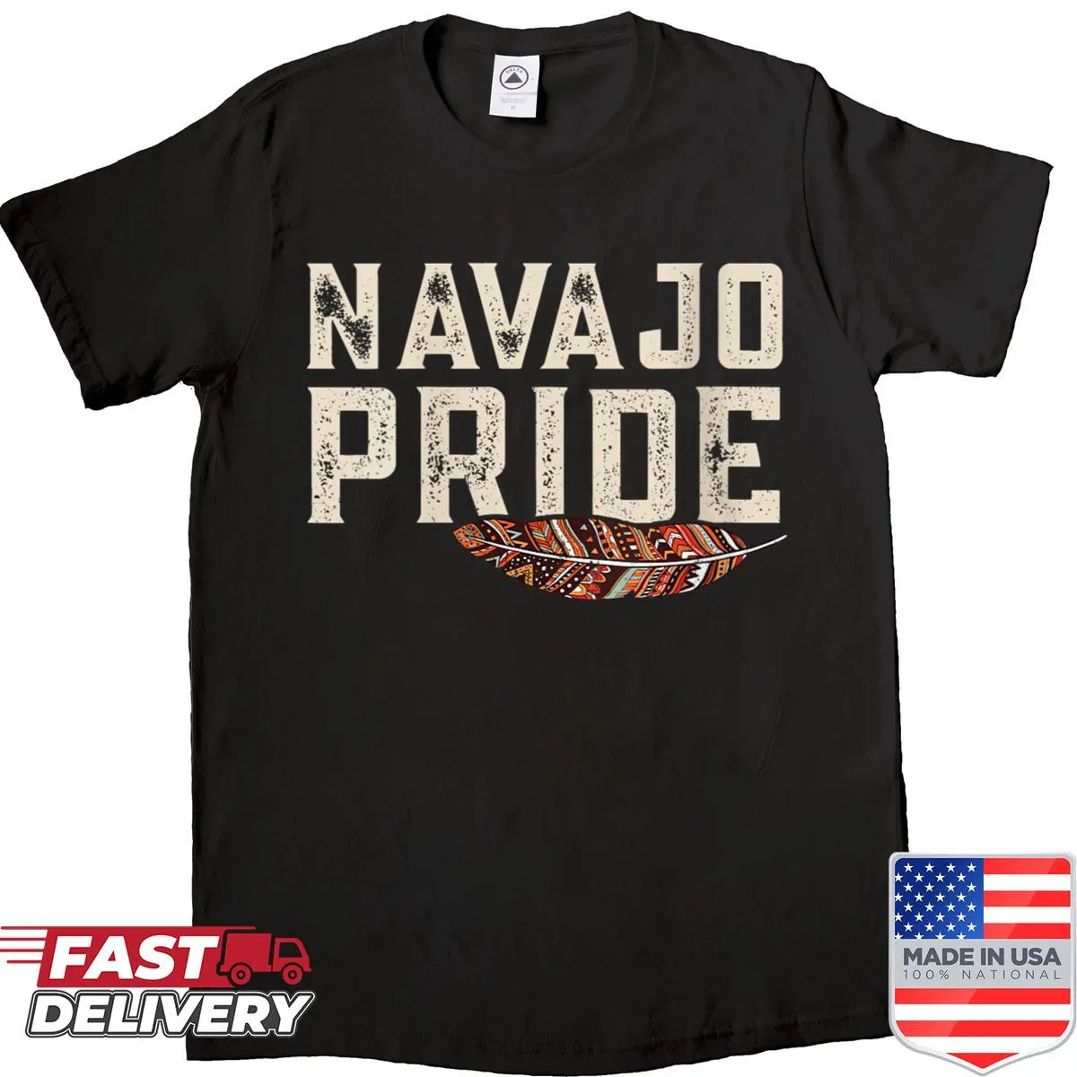 Shirt representing Navajo pride and indigenous culture
