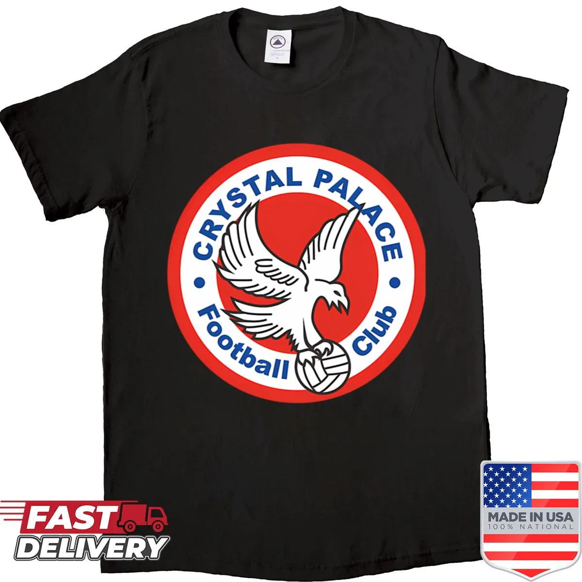 Vintage-style shirt featuring a 1973 logo and 1688 text