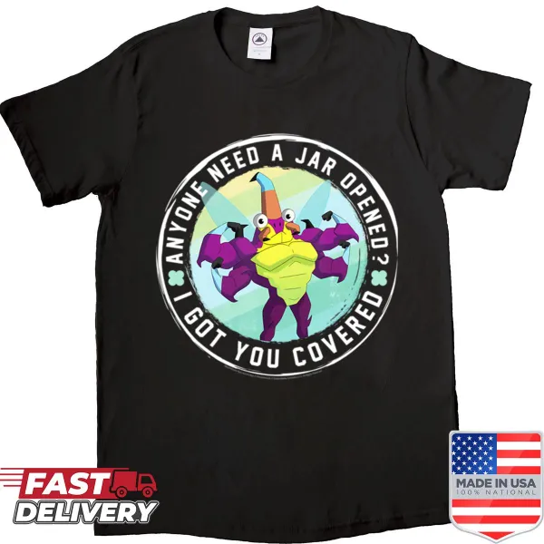 Cartoon-inspired T-shirt featuring whimsical mutant animals