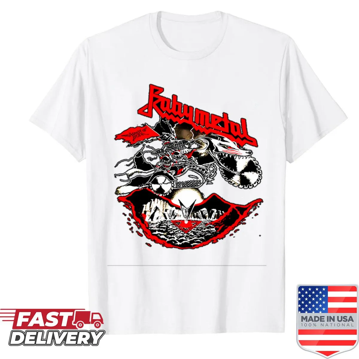 Babymetal logo band t-shirt