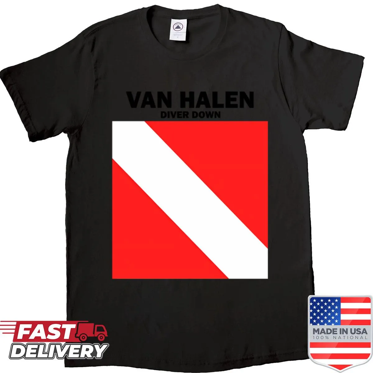 Vintage music fan shirt with a classic band logo