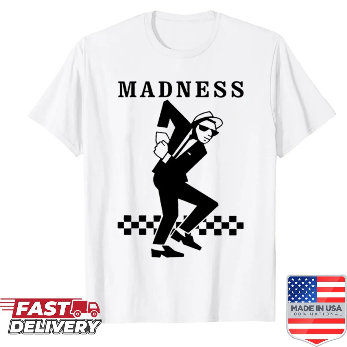 Vintage band logo design shirt