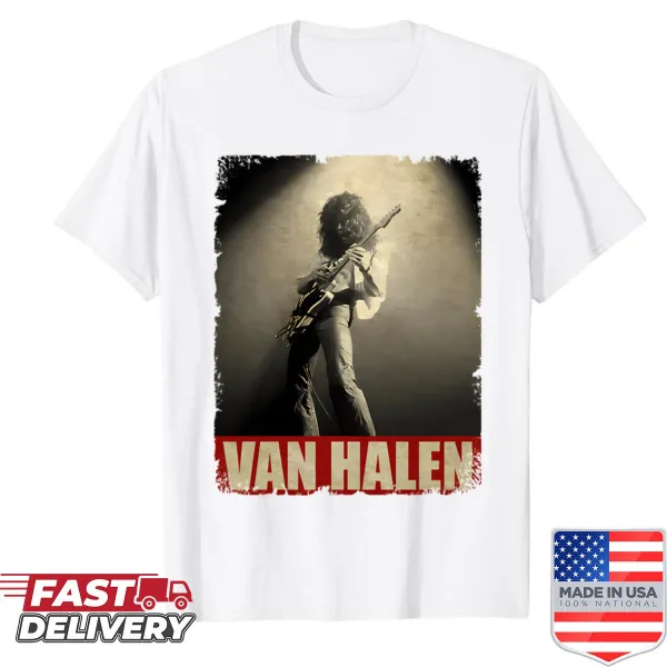 Vintage tour band logo design shirt