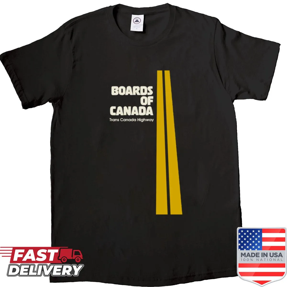 Shirt celebrating the music of Boards of Canada