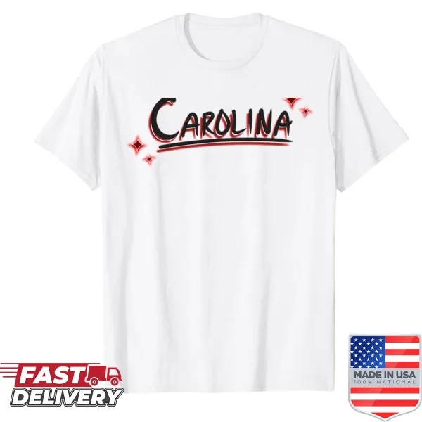 Graffiti design shirt inspired by Carolina culture