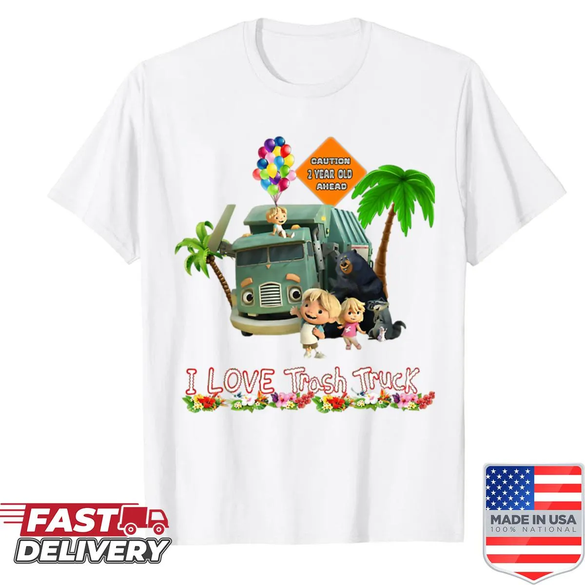 Cartoon-style Cars movie logo on a kids' shirt