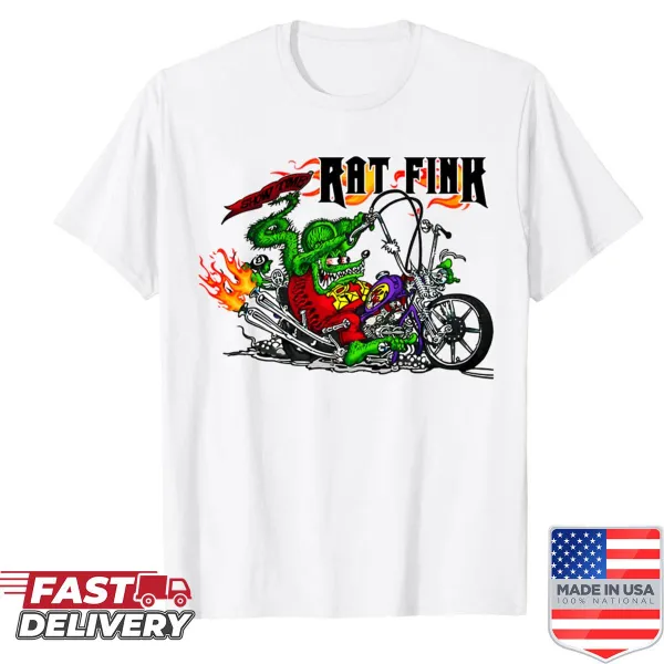 Groovy monster in a hot rod cartoon vintage T-shirt design
