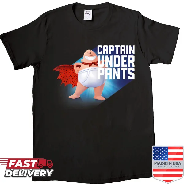 Retro cartoon strip shirt featuring classic superhero illustrations