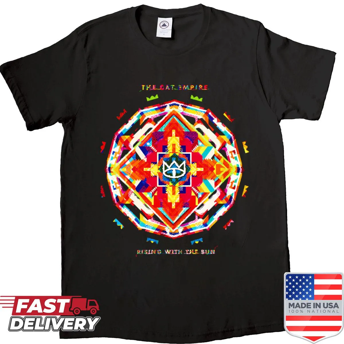 Shirt featuring the Cat Empire band logo