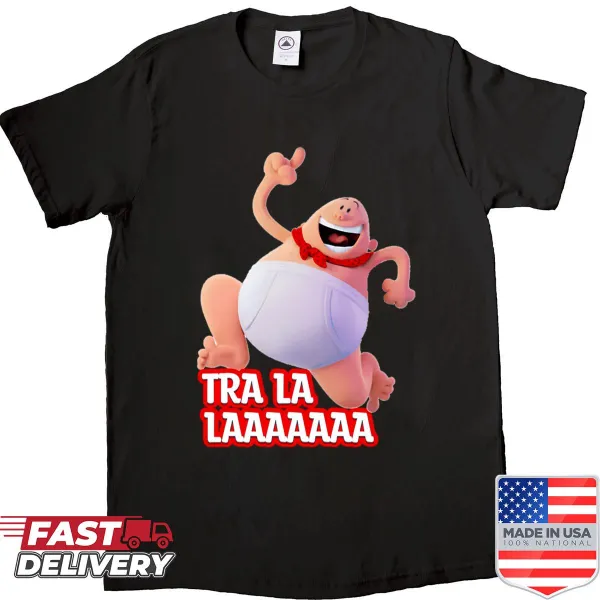 Retro superhero shirt with comic strip cartoon design