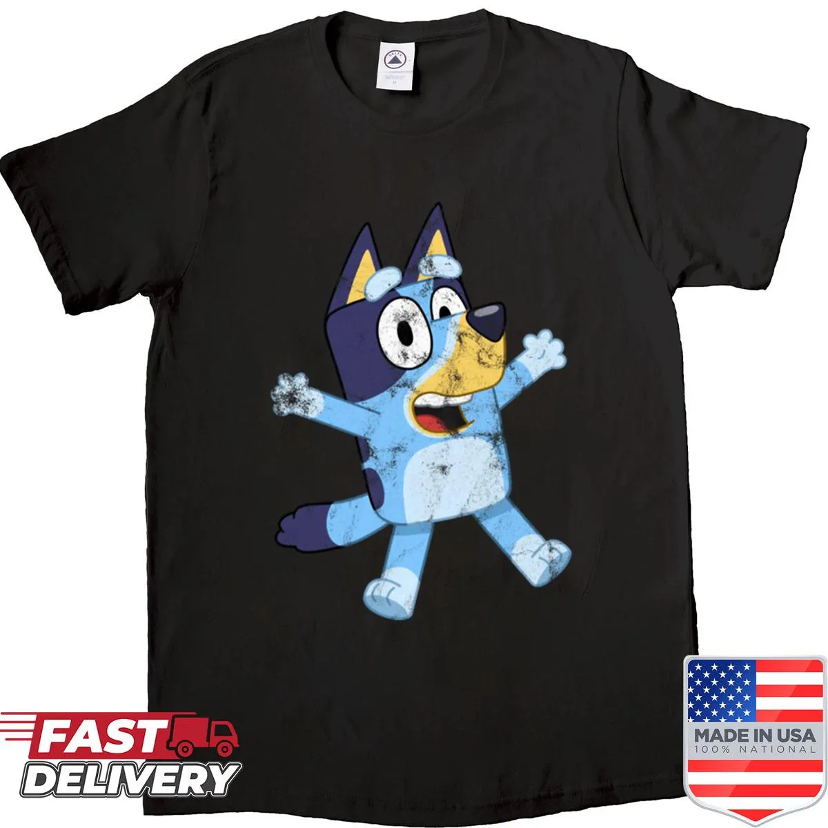 Dynamic dance graphic tee