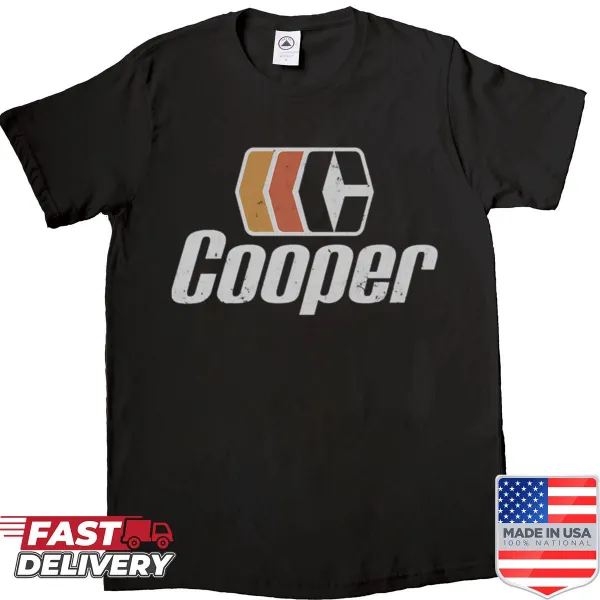 Oversized shirt featuring the bold Cooper logo