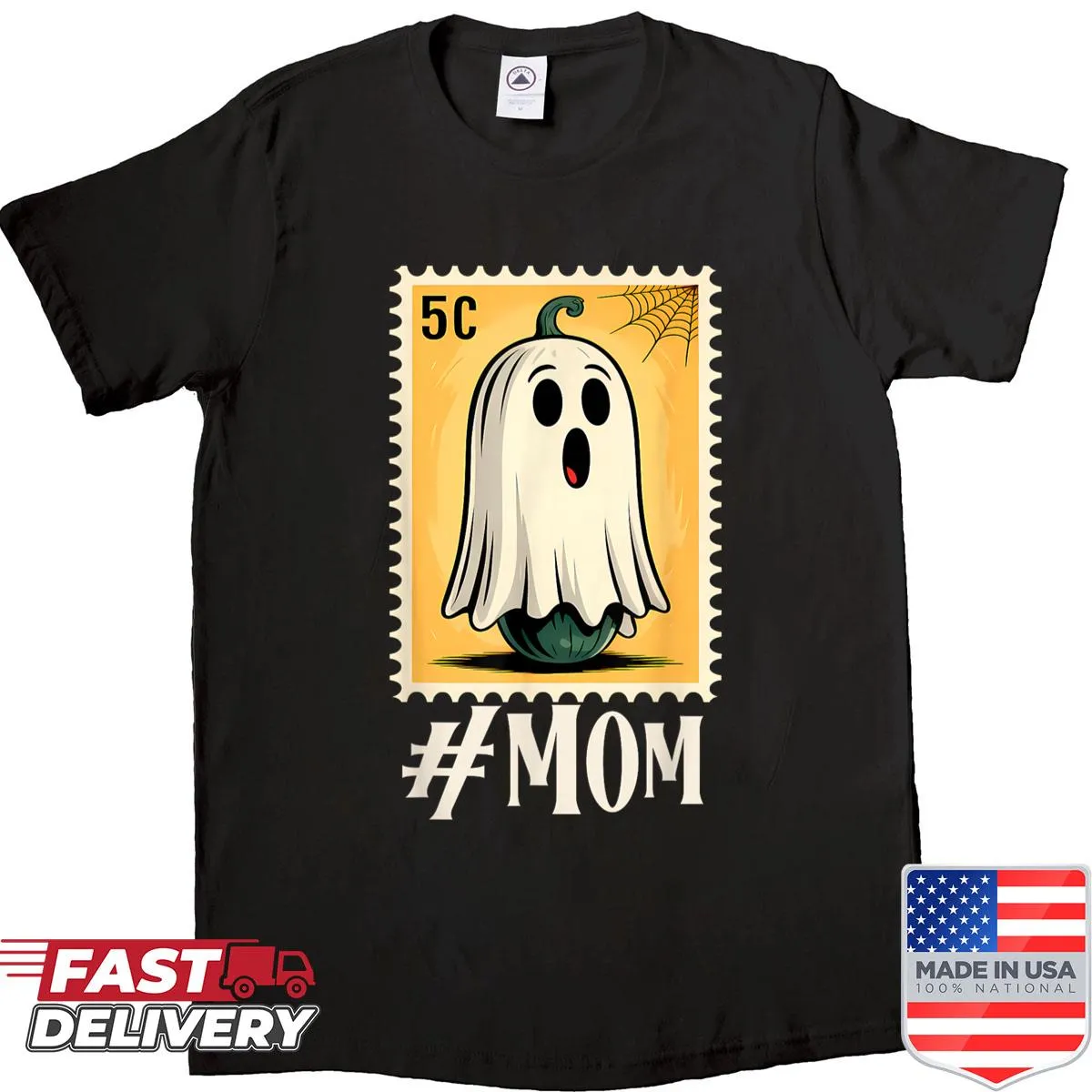 Funny Halloween mom shirt with Creepy Cucumber Squad slogan