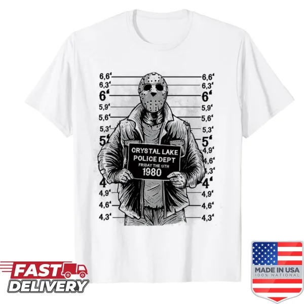 Vintage logo T-shirt featuring classic horror film design