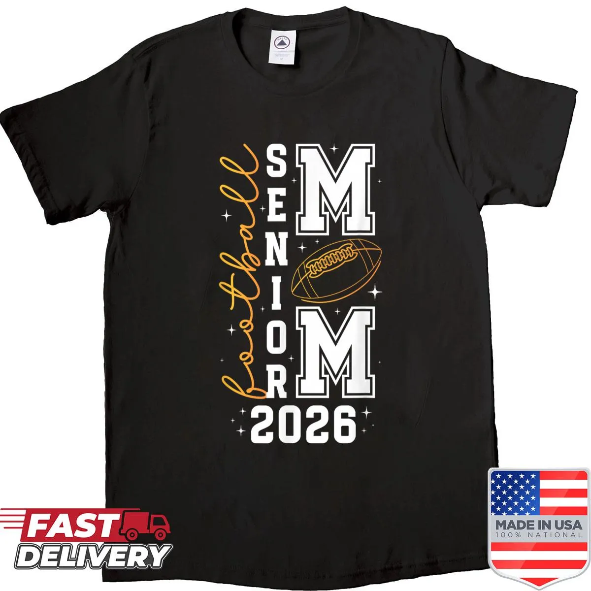 T-shirt for moms of senior football players