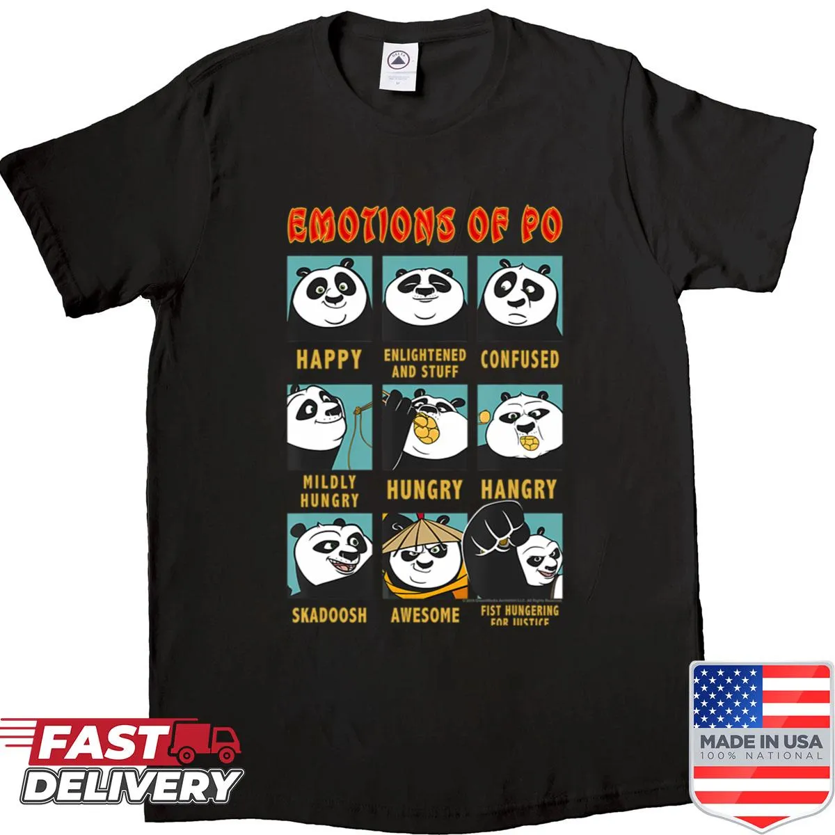 T-shirt with cartoon bear warrior design for animal lovers.