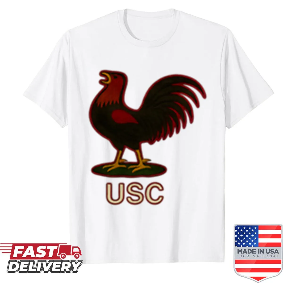 Vintage gamecock football homage shirt for sports fans
