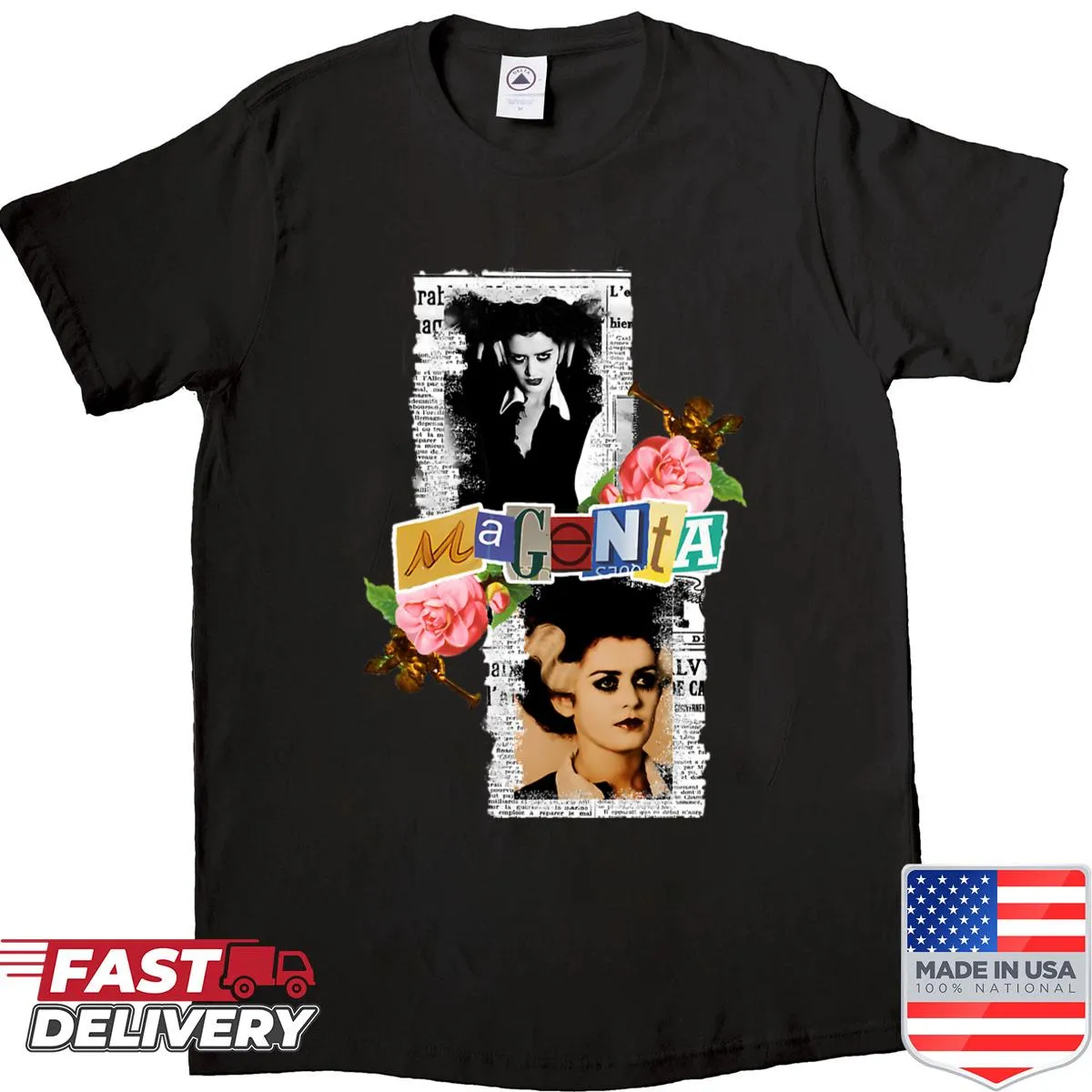 Vintage logo shirt inspired by Halloween movie posters