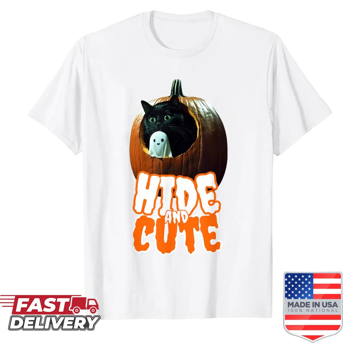 Funny Halloween shirt with a cute spooky design