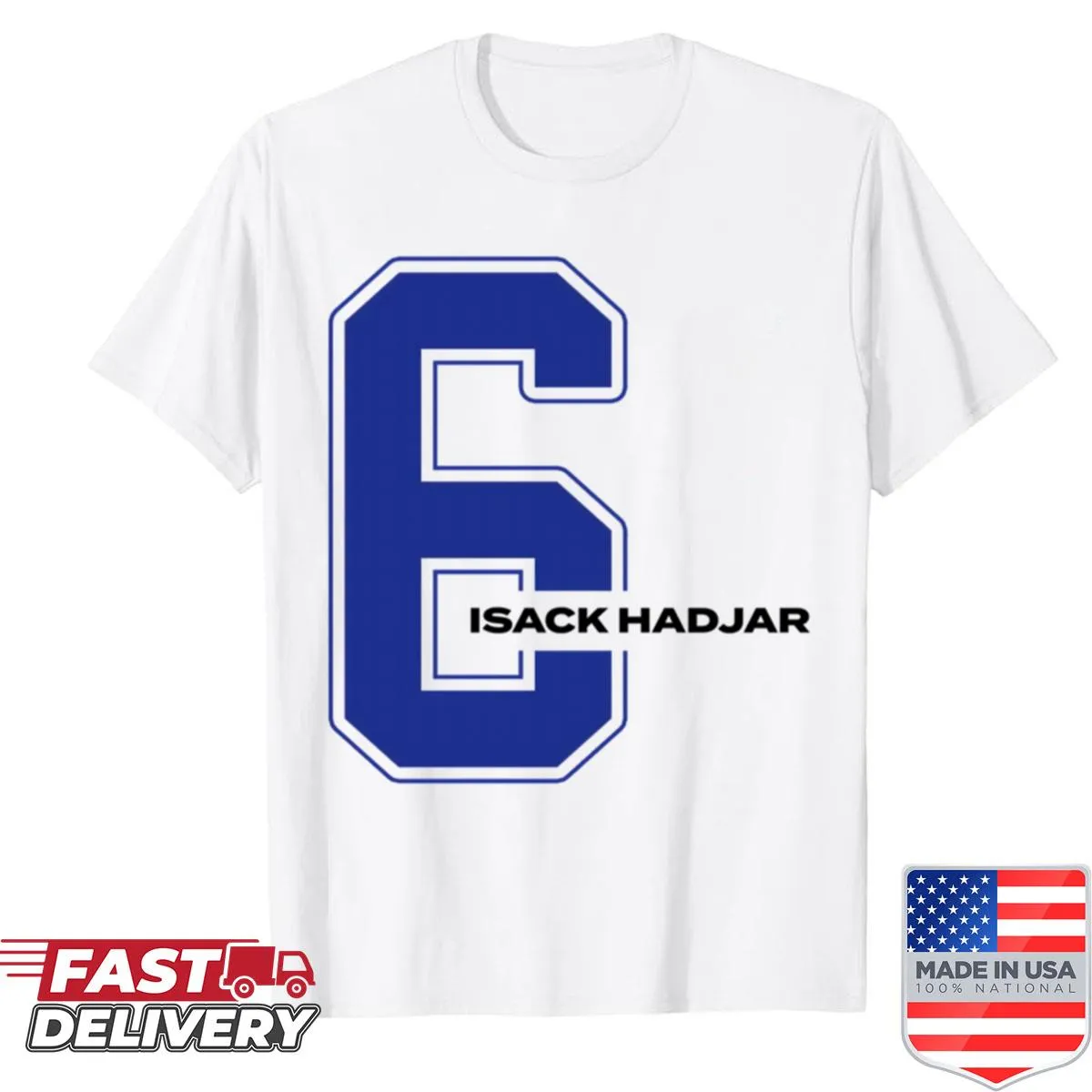 Oversized F1 t-shirt featuring the number 6 and Racing Bulls design