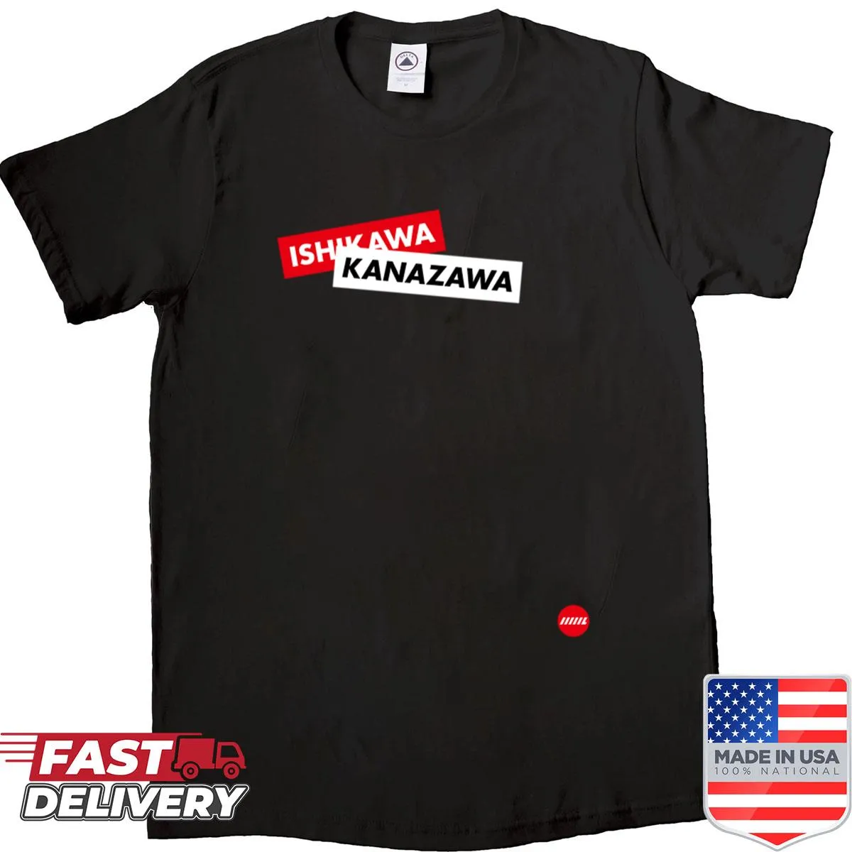 Ishikawa Kanazawa themed box logo shirt