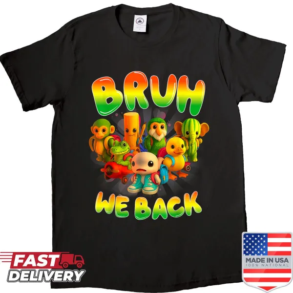 Back to school shirt with Italian brainrot humorous text design