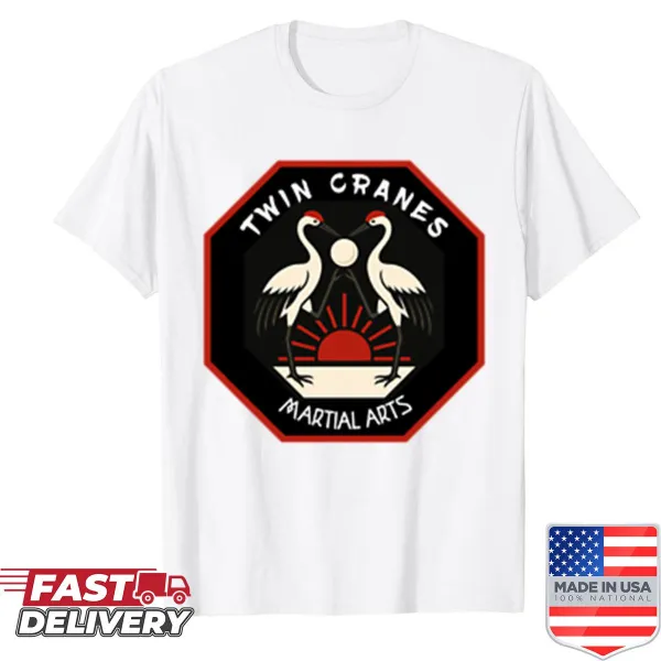 Minimalist T-shirt with badge logo design