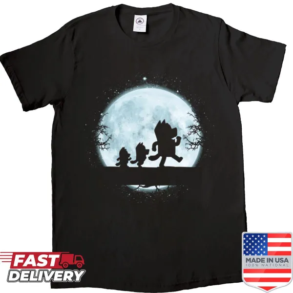 Charming shirt featuring a dancing moon design