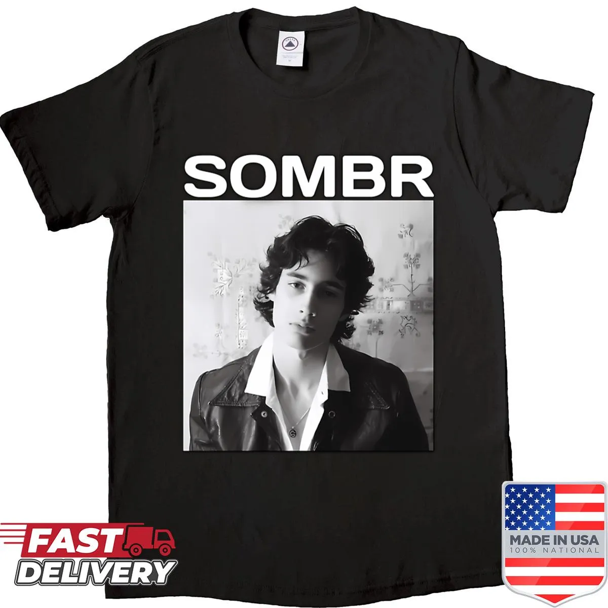 Vintage 90s tour singer shirt with retro design