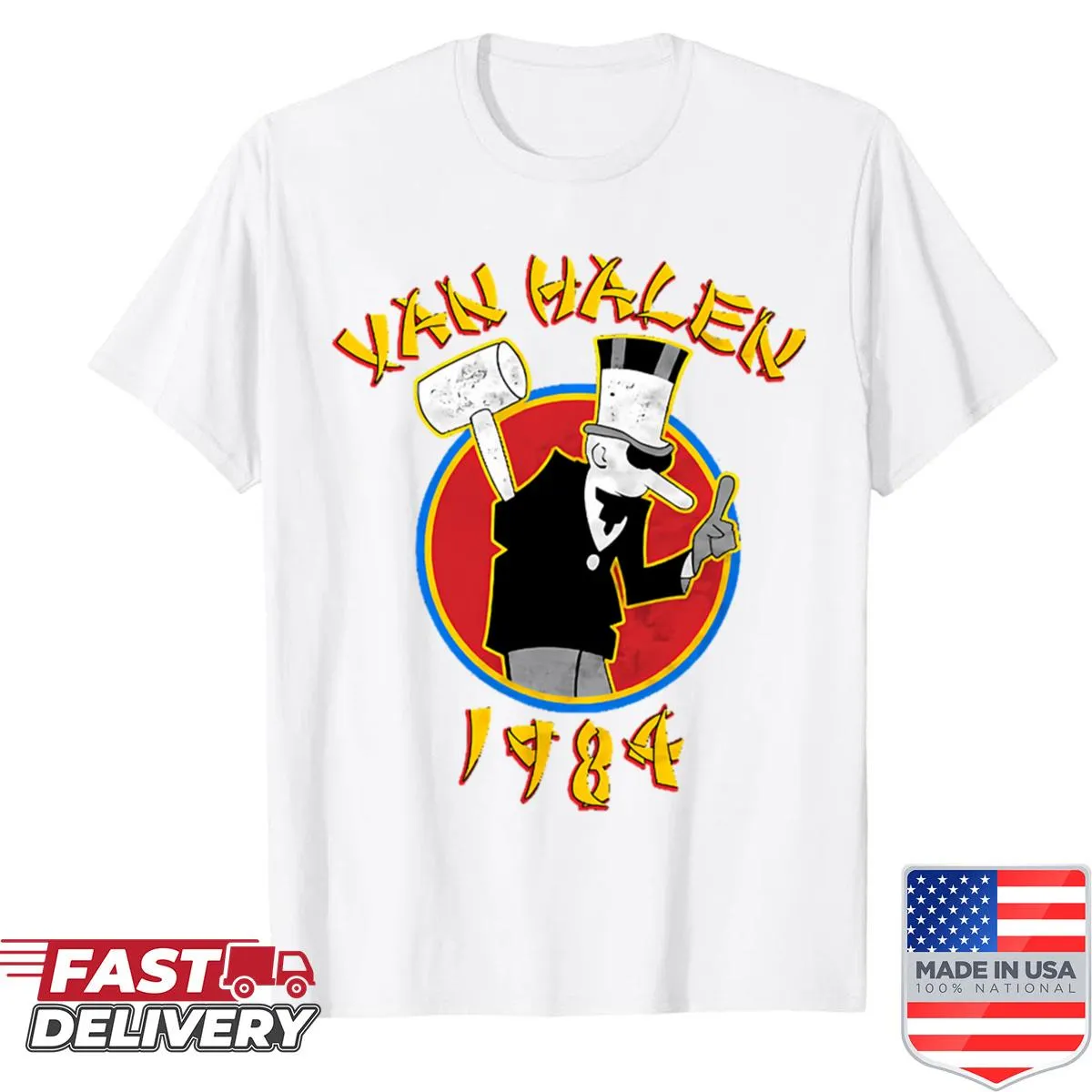 Vintage logo band t-shirt for music fans