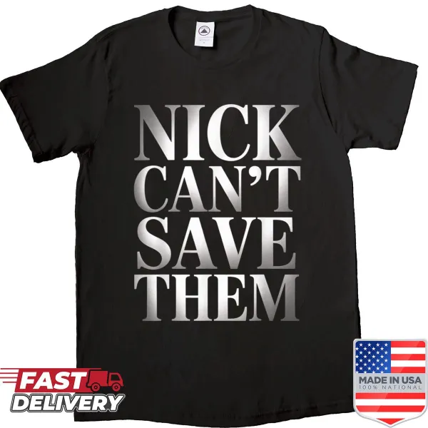 Bold typographic shirt with impactful message