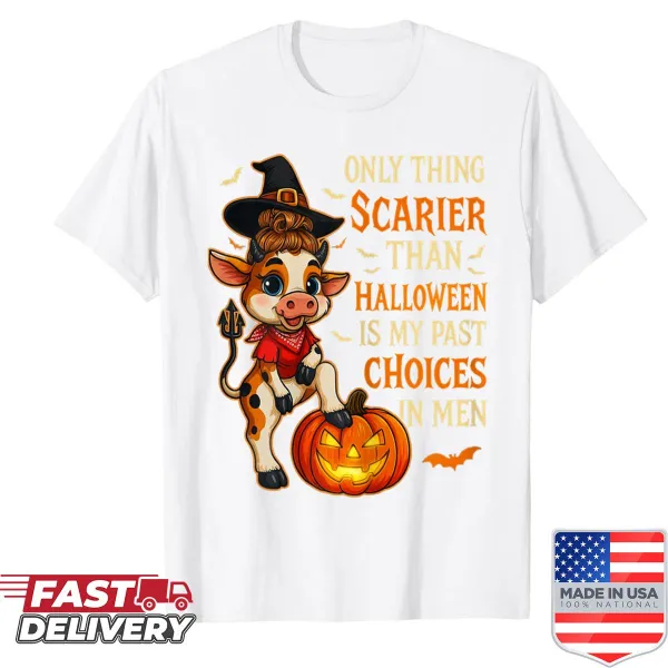Funny Halloween shirt about past choices in men