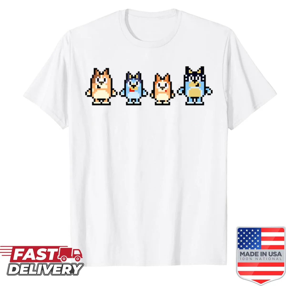 Cartoon dog design with 'No Walkies Today' text