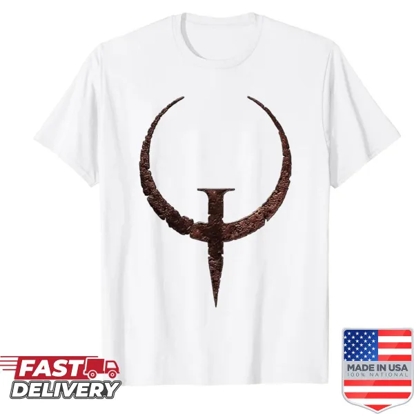 Vintage Quake 1 logo t-shirt