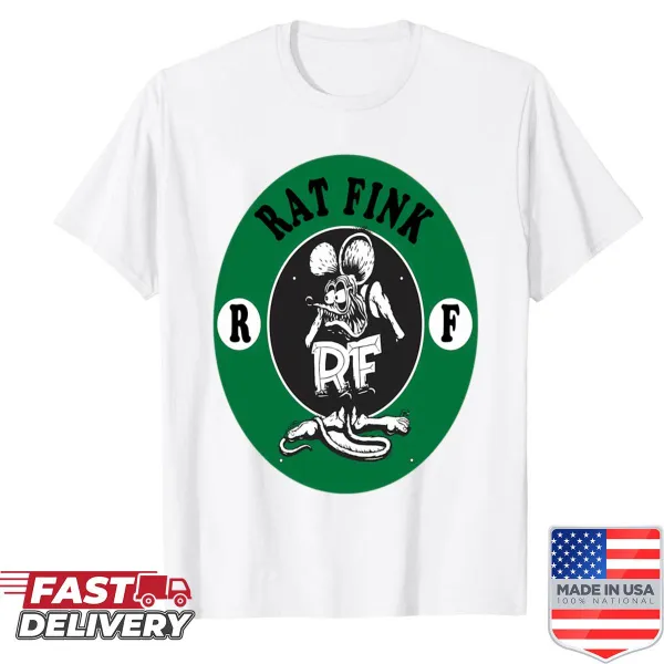 Groovy vintage cartoon rat graphic shirt
